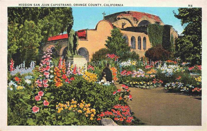 San Juan Capistrano Mission-San-Juan-Capistrano Missionskirche Blumengarten Stat