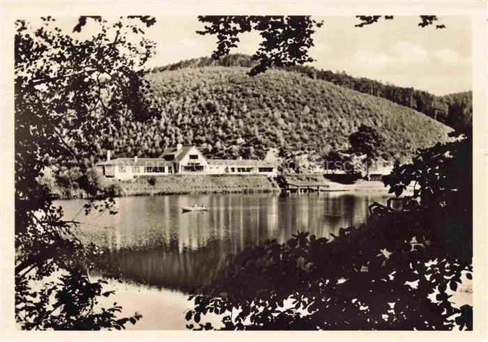 Ramsen Pfalz Donnersbergkreis Rheinland-Pfalz Eiswoog See Gasthof-Forelle Wald H