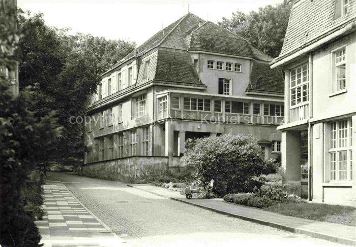 Bad Gottleuba-Berggiesshuebel Klinik-Sanatorium Station-3 Villenviertel Kurgebae