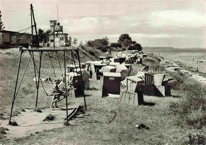 Stahlbrode Reinberg Grimmen Mecklenburg-Vorpommern Zeltplatz Strandkoerbe Schauk