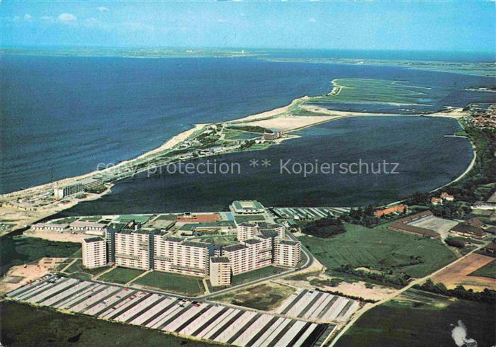 Heiligenhafen Ostseebad Schleswig-Holstein Ferienpark Hochhaeuser Halbinsel Lagu