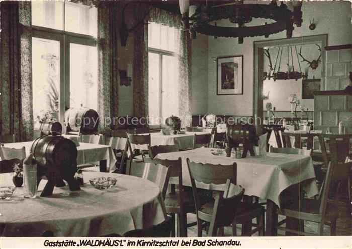 Kirnitzschtal Saechsische Schweiz Sachsen Waldhaeus l Gaststaette Restaurant Inn