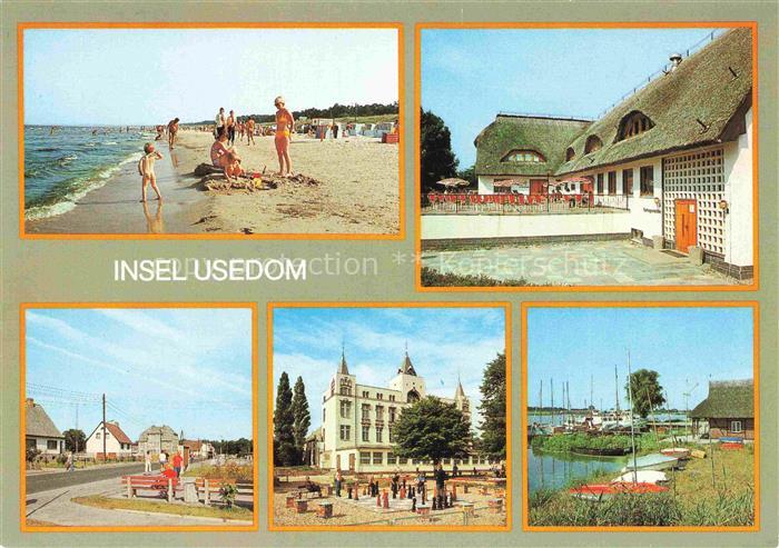 Karlshagen Carlshagen Usedom Mecklenburg-Vorpommern Strand Reetdachhaus Gaststae