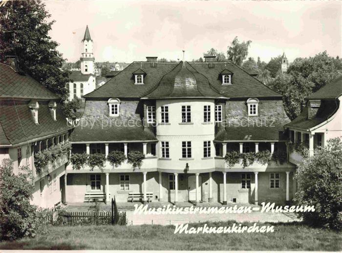 Markneukirchen Vogtlandkreis Sachsen Musikinstrumenten-Museum Museum Gebaeude Ki