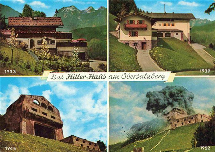 Obersalzberg Berchtesgaden Bayern Hitler-Haus Berghof Haus-Wachenfeld Obersalzbe
