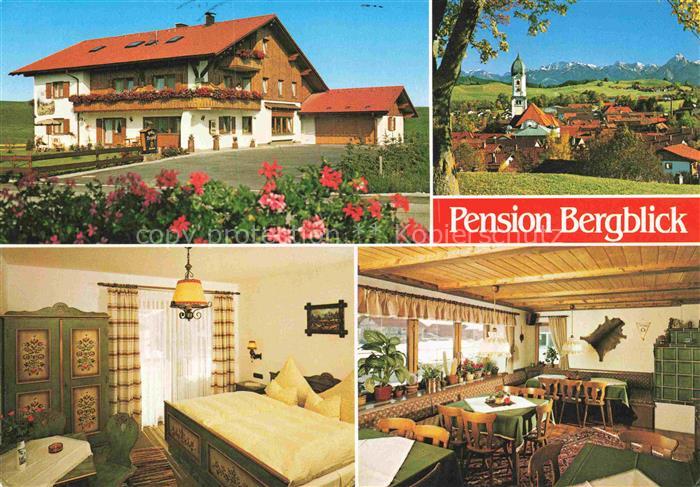 Nesselwang Allgaeu Bayern Pension-Bergblick Jupiterstrasse Bauernhaus Bergpanora