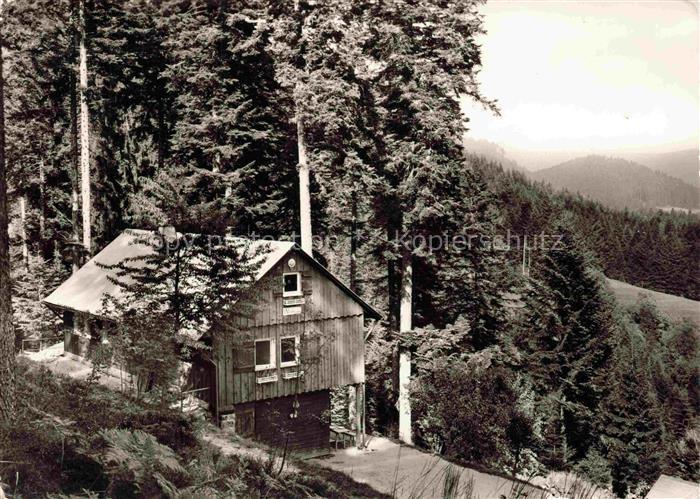 Wittichen Schenkenzell Schiltach Schwarzwald BW Naturfreundehaus Waldhaeusle Sch
