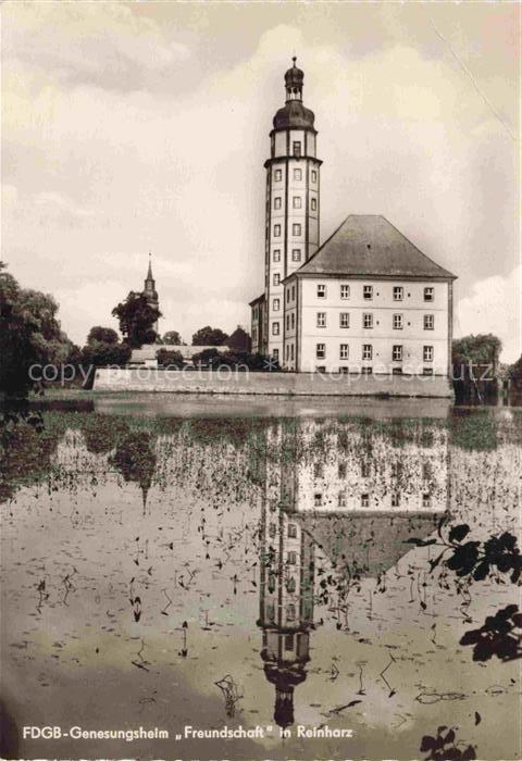 Reinharz Duebener Heide Bad Schmiedeberg Sachsen-Anhalt Schloss-Reinharz FDGB-Ge