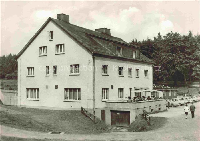 Bad Liebenstein Thueringen Waldgaststaette-Kraetzersrasen Gaststaette Wald Autos