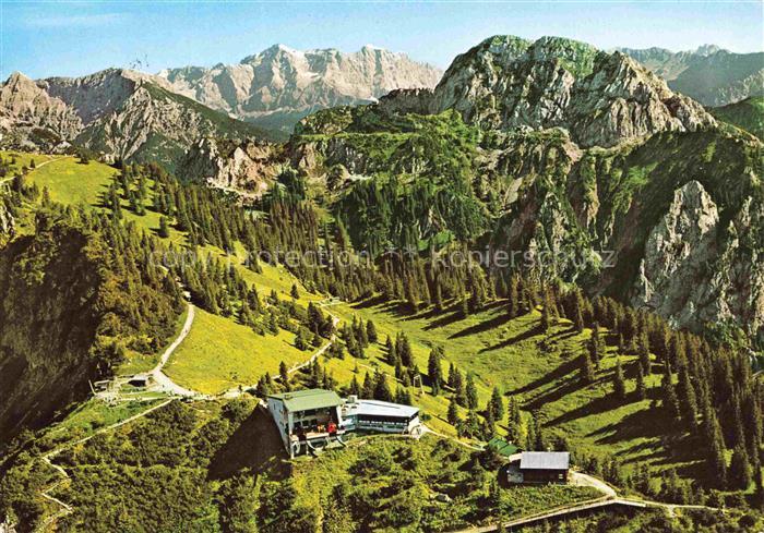 Schwangau Ostallgaeu Bayern Tegelbergbahn Bergstation Zugspitze Straussberg Alpe