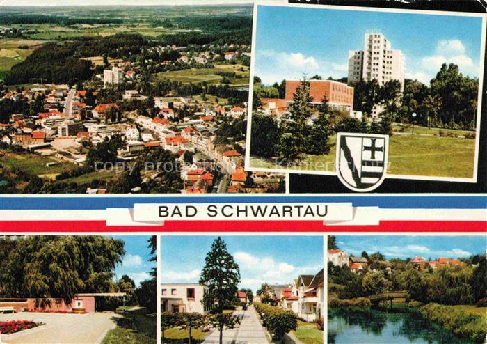 Bad Schwartau Schleswig-Holstein Luftbild Heilbad Wappen Hochhaus Kuranlage Park