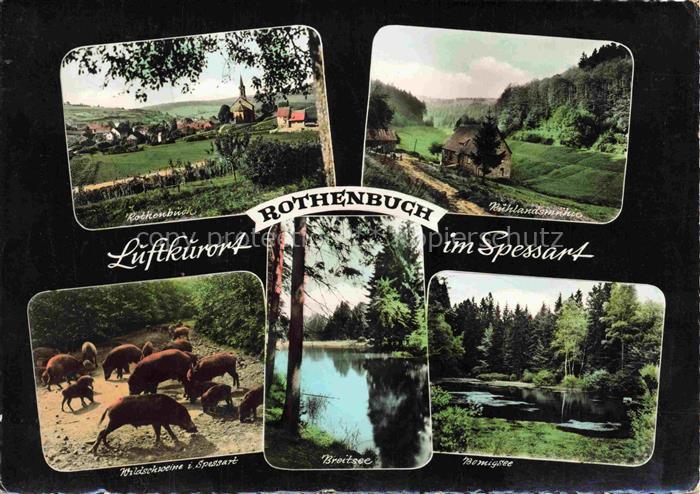 Rothenbuch Spessart Unterfranken Aschaffenburg Bayern Luftkurort Spessart Rothla