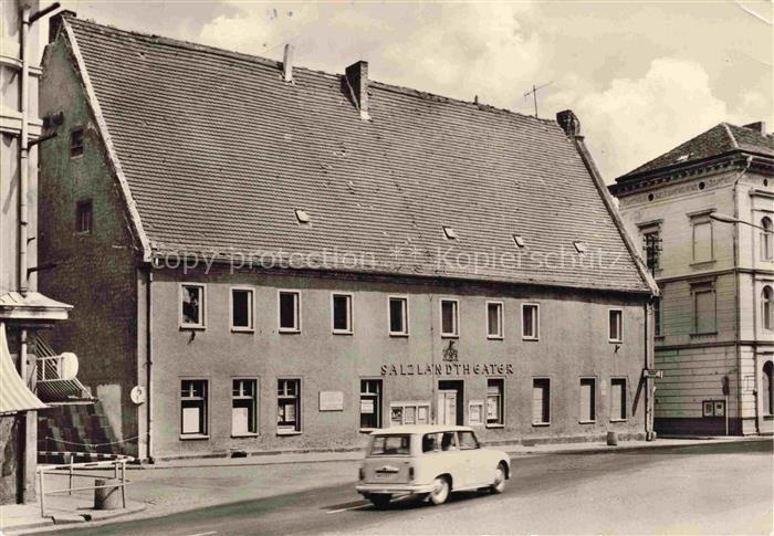 Stassfurt Sachsen-Anhalt Salzlandtheater Karl-Marx-Strasse Theater Trabant Stras
