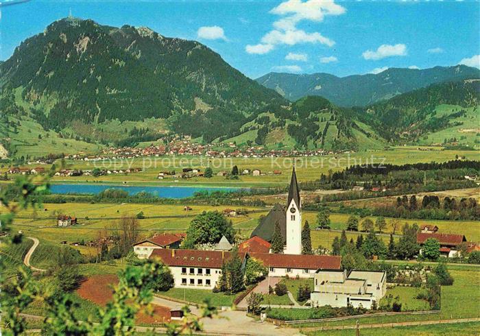 Seifriedsberg Sonthofen Bihlerdorf Allgaeu Blaichach Bayern Allgaeu Gruenten Kir
