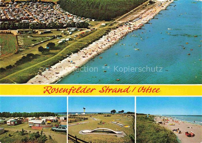 Rosenfelder Strand Rosenfeld Holstein OSTSEEBAD Schleswig-Holstein Campingplatz
