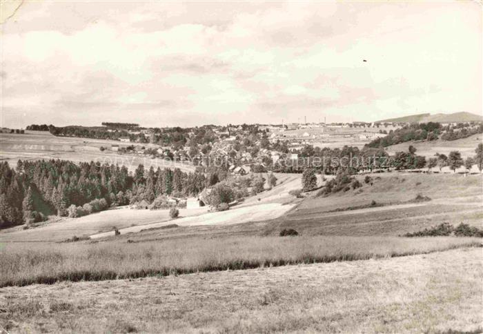Grossbreitenbach Ilmenau Thueringen Thueringen Ortschaft Felder Wald Huegel Wies
