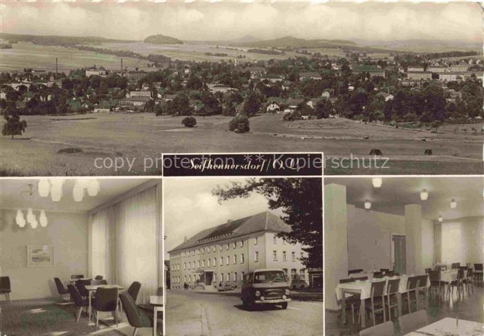 Seifhennersdorf Goerlitz Sachsen Oberlausitz Teilansicht ORWO-Erholungsheim Kret