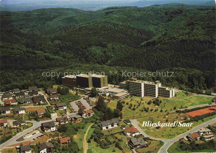 Blieskastel Kneippkurort Waldwohnanlage Bliestal-Fachkliniken Fliegeraufnahme Kl
