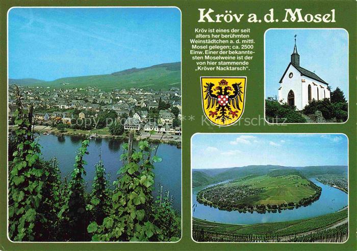 Kroev Croev Croev Mosel Mosel Weinort Kroever-Nacktarsch Kapelle Moselschleife W