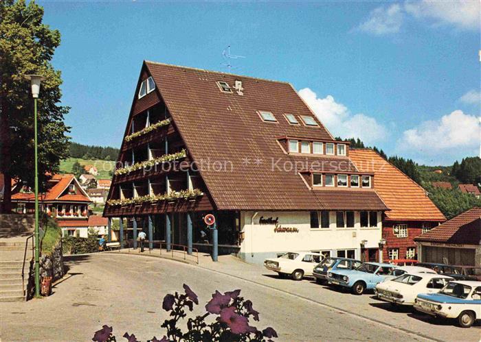 Schonach  Schwarzwald BW Gasthof-Schwanen Schwarzwald Schwarzwaldhaus Steildach