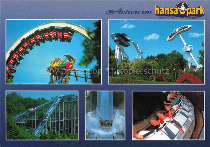 Hansa-Park Sierksdorf Ostseebad Schleswig-Holstein Hansa-Park Freizeitpark Achte
