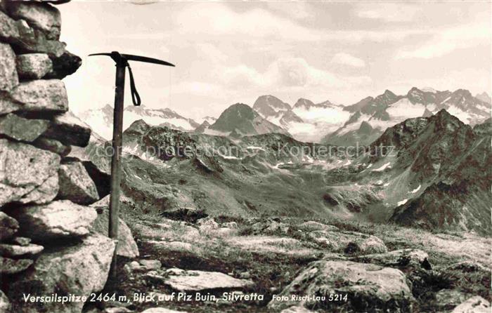Versailspitze Versalspitze 2462m Galtuer Landeck Tirol AT Versailspitze Piz-Buin