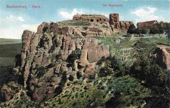 Regenstein (Burg) Blankenburg Harz Sachsen-Anhalt Regenstein Blankenburg Harz Fe