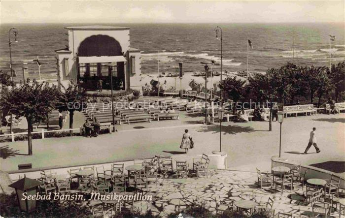 BANSIN Ostseebad Heringsdorf Mecklenburg-Vorpommern Musikpavillon Promenade Osts