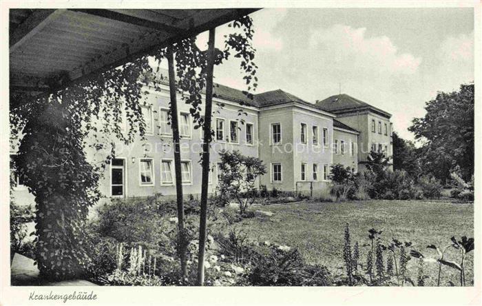 BAYREUTH Bayern Krankengebaeude Cottenbacherstr Garten Baeume Pflanzen