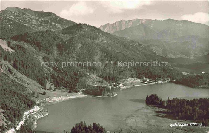 Spitzingsee 1130m Schliersee Bayern Spitzingsee See Rotwand Sonnwendjoch Berge A