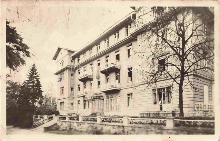 Bad Liebenstein Thueringen Kurheim-Bernhard Sanatorium Kurhaus Thueringer-Wald B