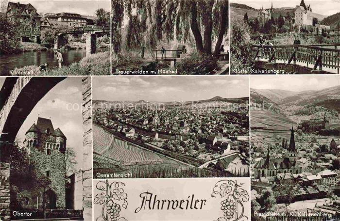Ahrweiler BAD NEUENAHR-AHRWEILER Kuranlage Kloster-Kalvarienberg Obertor Pfarrki