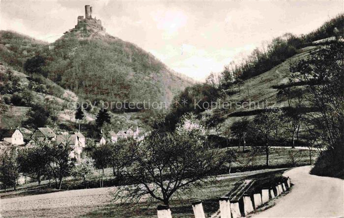 Ehrenburg Brodenbach Rheinland-Pfalz Ehrenburg Ehrbachtal Burgruine Tal Dorf Hue
