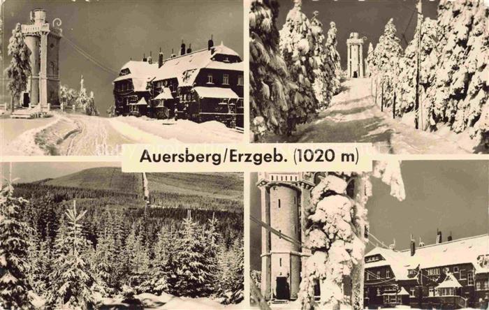 Auersberg 1020m Wildenthal Erzgebirge Auersberg Erzgebirge Aussichtsturm Hotel W