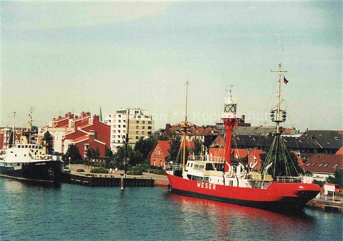 Wilhelmshaven  CITY Feuerschiff-Weser Kai Hafen Schiff Stadtansicht Feuerwehrsch