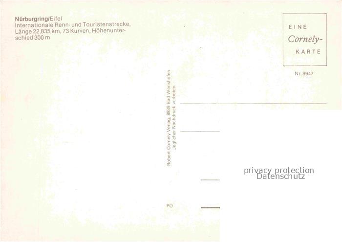 Nuerburgring Autorennstrecke Eifel Adenau Rheinland-Pfalz Nuerburgring Rennstrec – Bild 2