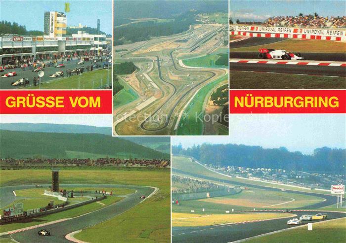 Nuerburgring Autorennstrecke Eifel Adenau Rheinland-Pfalz Formel1 Rennstrecke Ne