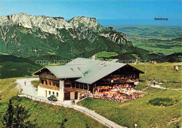 BERCHTESGADEN Bayern Rossfeldschihuette Bergrestaurant Untersberg Salzburg Berch