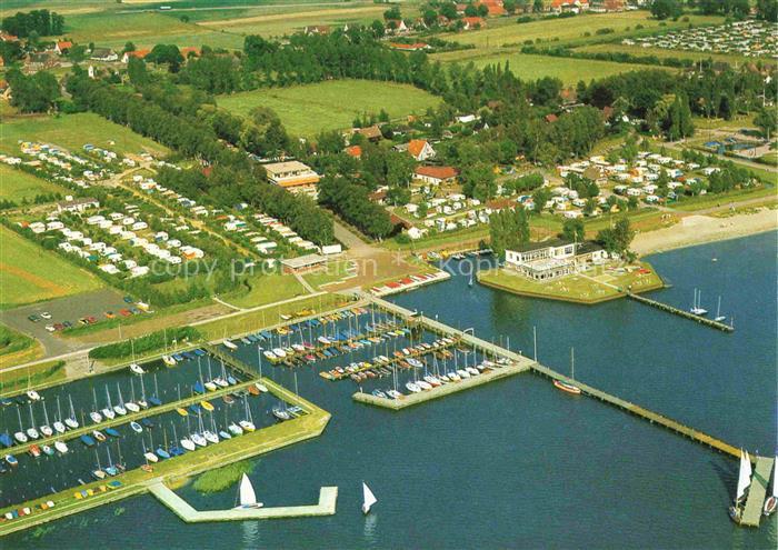 Lembruch Duemmersee Niedersachsen Duemmersee Hafen Segelboote Campingplatz Hotel
