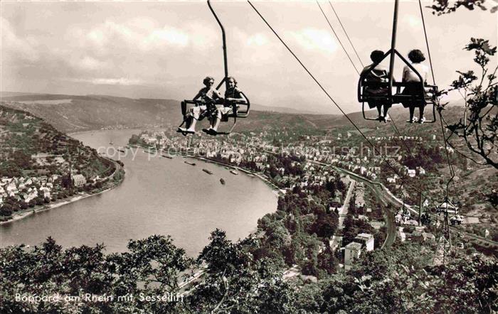 Sessellift Chairlift Telesiege Boppard am Rhein