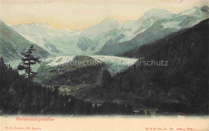 Gletscher Ferner Glacier Glaciar Ghiacciaio-- Morteratsch Schweiz Suisse