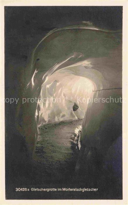 Gletscher Ferner Glacier Glaciar Ghiacciaio-- Morteratsch Grotte Schweiz Suisse