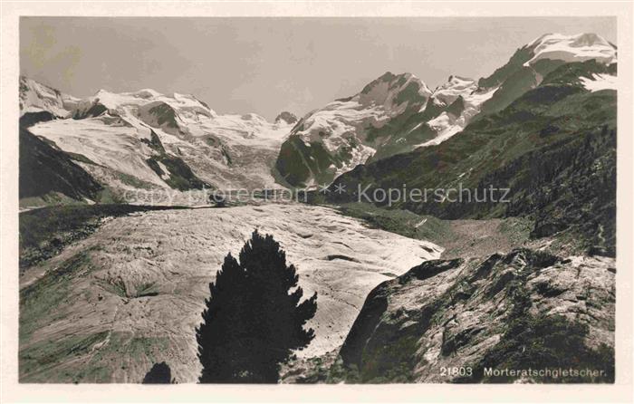 Gletscher Ferner Glacier Glaciar Ghiacciaio-- Morteratsch Schweiz Suisse