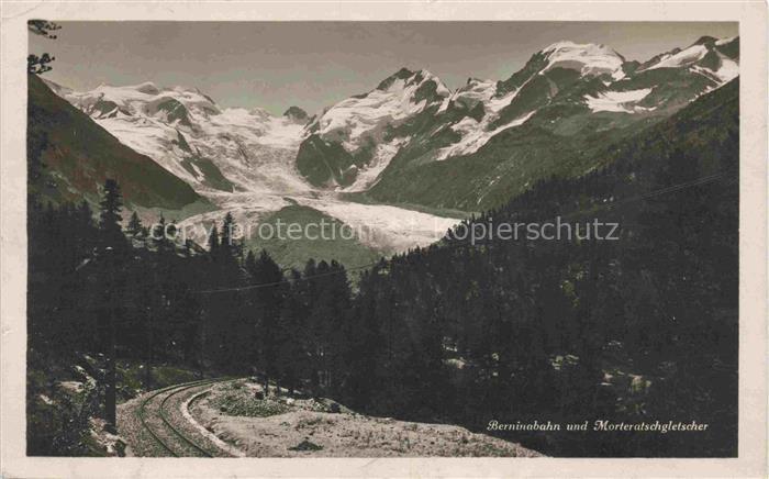Gletscher Ferner Glacier Glaciar Ghiacciaio-- Morteratsch Bernina Schweiz Suisse