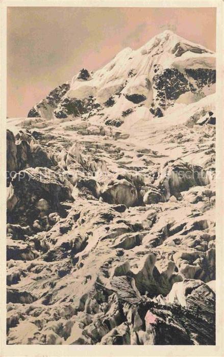 Gletscher Ferner Glacier Glaciar Ghiacciaio-- Piz Roseg Tschierva Schweiz Suisse