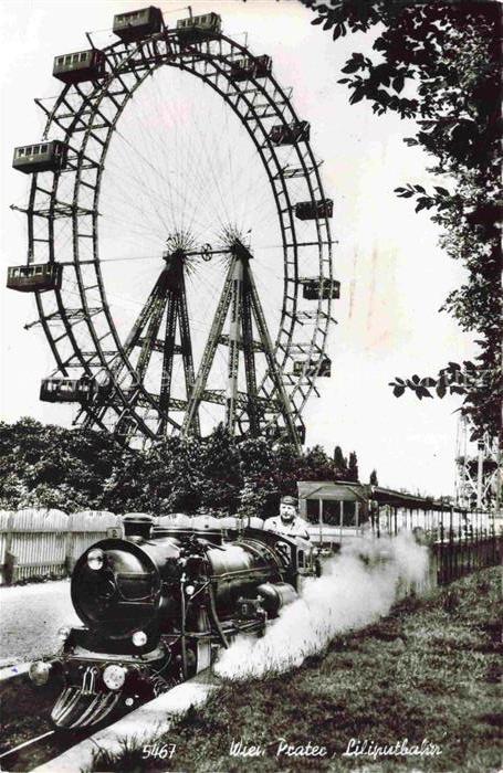 Riesenrad Ferris Wheel Grand Roue Ruota Panoramica Noria-- Wien Liliputbahn