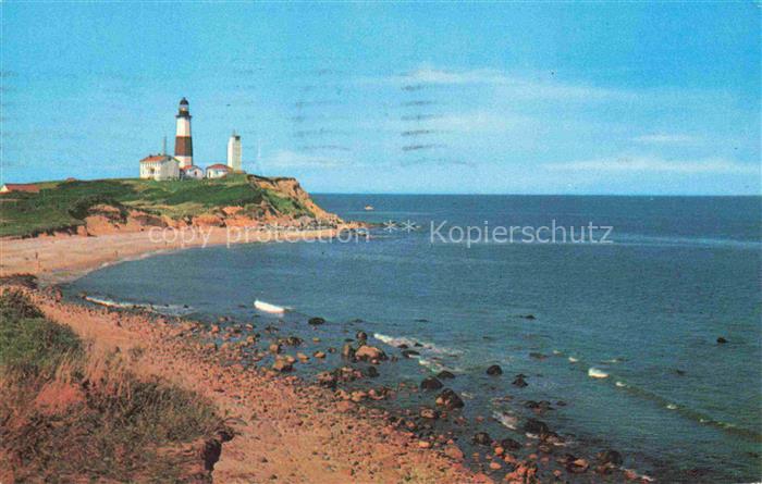 Leuchtturm Lighthouse Faro Phare-- Montauk Point New York USA
