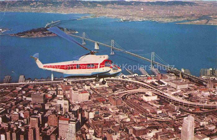 Hubschrauber Helicopter San Francisco Oakland New York USA