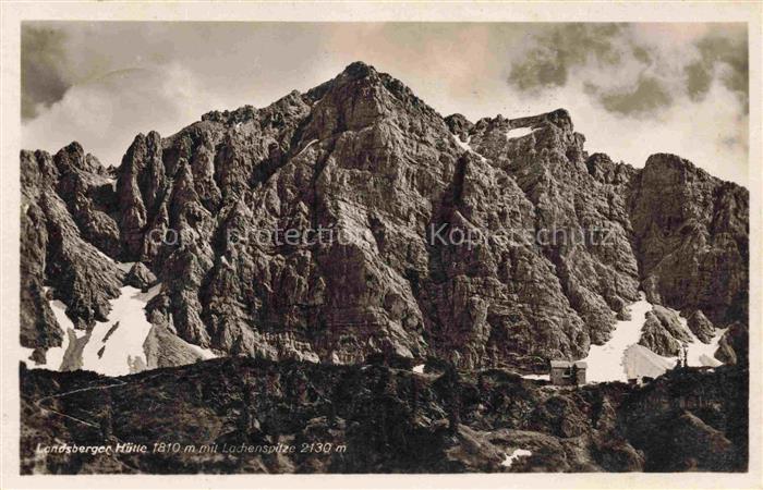 Gletscher Ferner Glacier Glaciar Ghiacciaio-- Landesberger Huette Lachenspitze