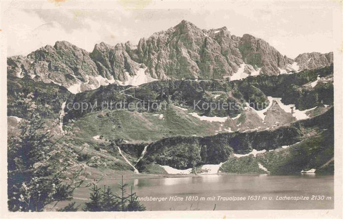 Gletscher Ferner Glacier Glaciar Ghiacciaio-- Landsberger Huette Trauaplsee